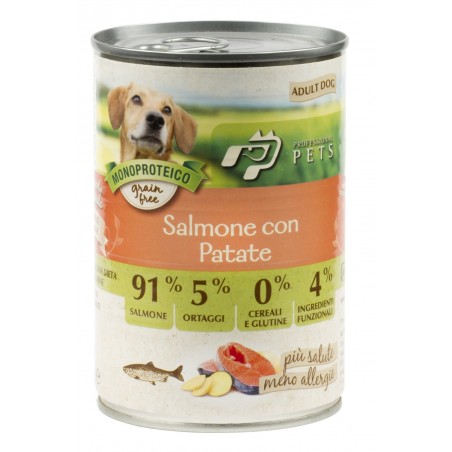 Professional Pets Salmone Patate 400gr