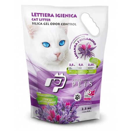 Silica Lettiera Lavanda 2,5kg