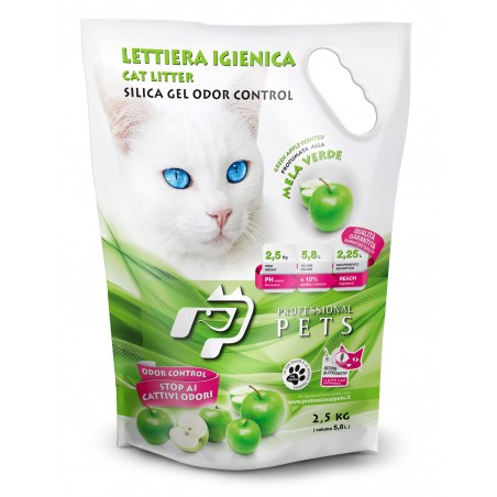 Silica Lettiera Mela Verde 2,5kg