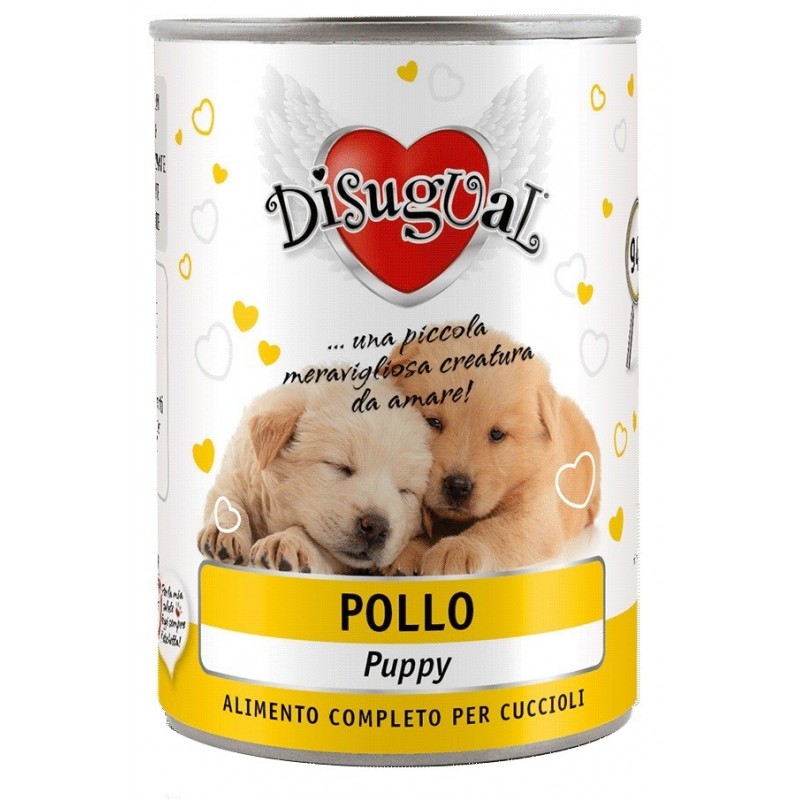 Disugual Puppy Umido Cane Pollo