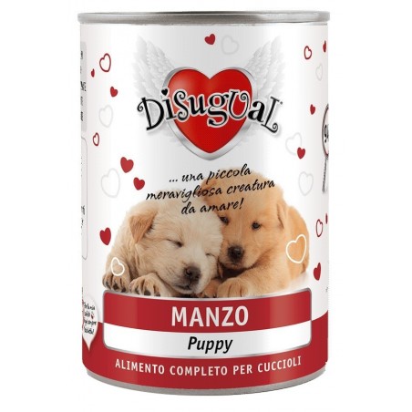 Disugual Puppy Umido Cane Manzo