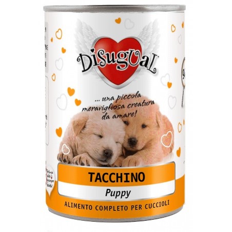 Disugual Puppy Umido Cane Tacchino