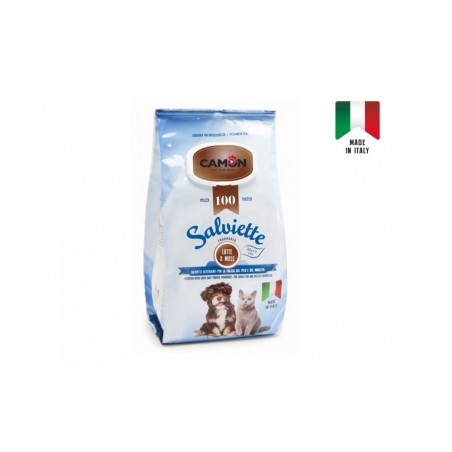 Salviette Camon Latte  e Miele100 pz