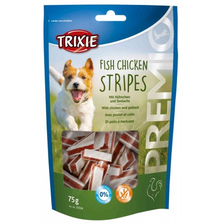 Premio Fish Chicken Stripes 75gr