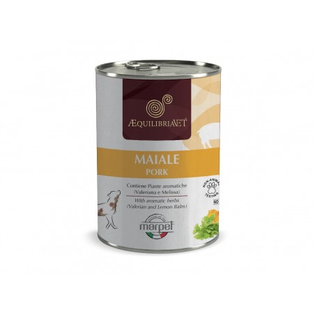 AEquilibriavet Cane Umido 410gr Maiale