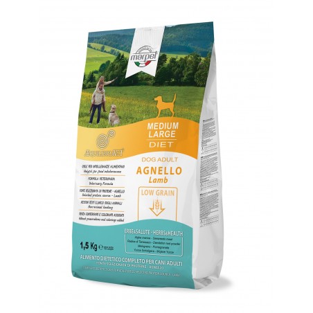 AEquilibriaVet Cane Agnello Medium Low Grain 1,5 Kg