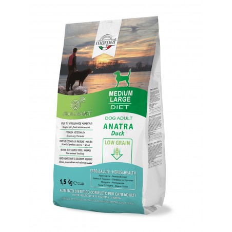 AEquilibriaVet Cane Anatra Medium Low Grain 1,5 Kg