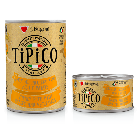 Disugual Tipico PATE' al TACCHINO con RISO E PATATE 400gr