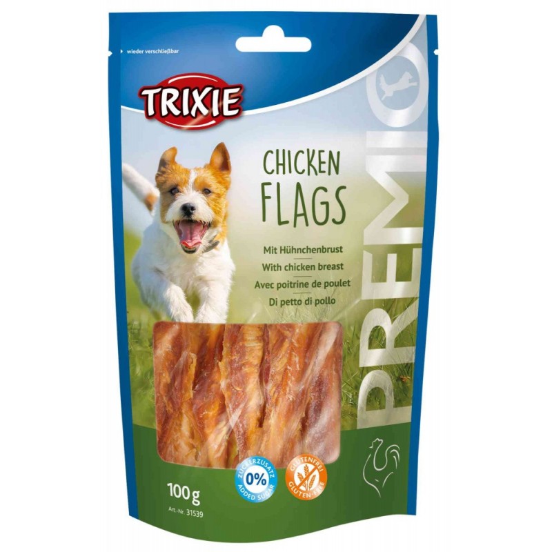 Premio Chicken Flags snack per cani - Trixie