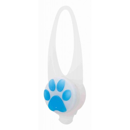 Flasher per cani blu bianco