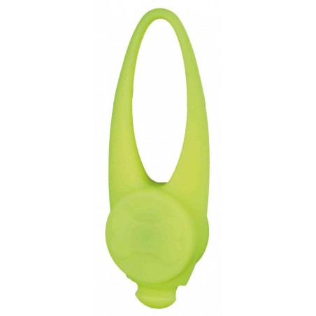 Flasher per cani in silicone giallo 11 cm