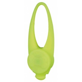 Flasher per cani in silicone giallo 8 cm