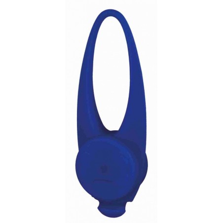 Flasher per cani in silicone blu 8 cm