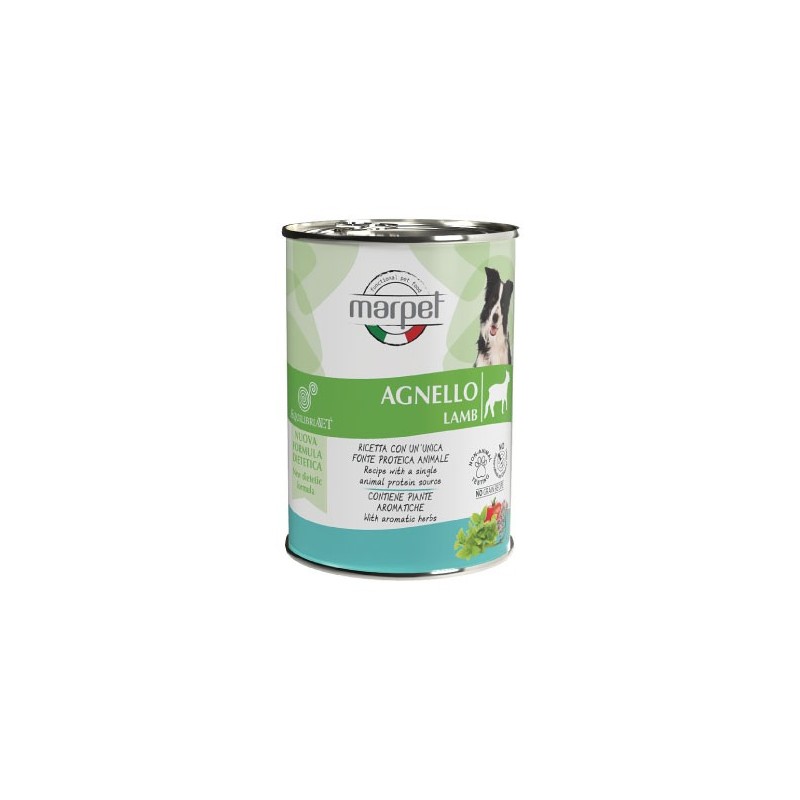 AEquilibriavet Cane Umido 410gr Agnello