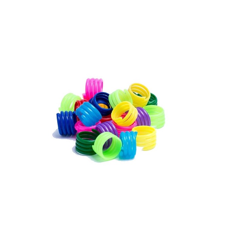 Anelli Spirale Plastica Mix 18 mm