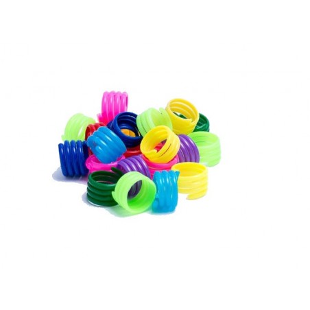 Anelli Spirale Plastica Mix 18 mm