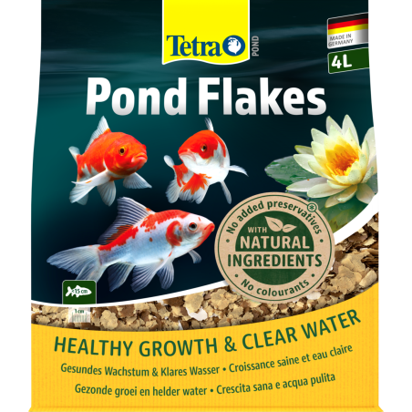 Tetra Pond Flakes 4 Litro