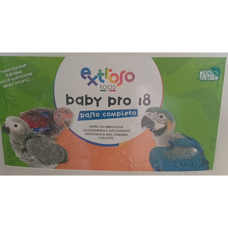 baby pro 18 | Pappa da Imbecco Professionale per Grandi Pappagalli baby pro 18 | Pappa da Imbecco Professionale per Grandi Pappagalli