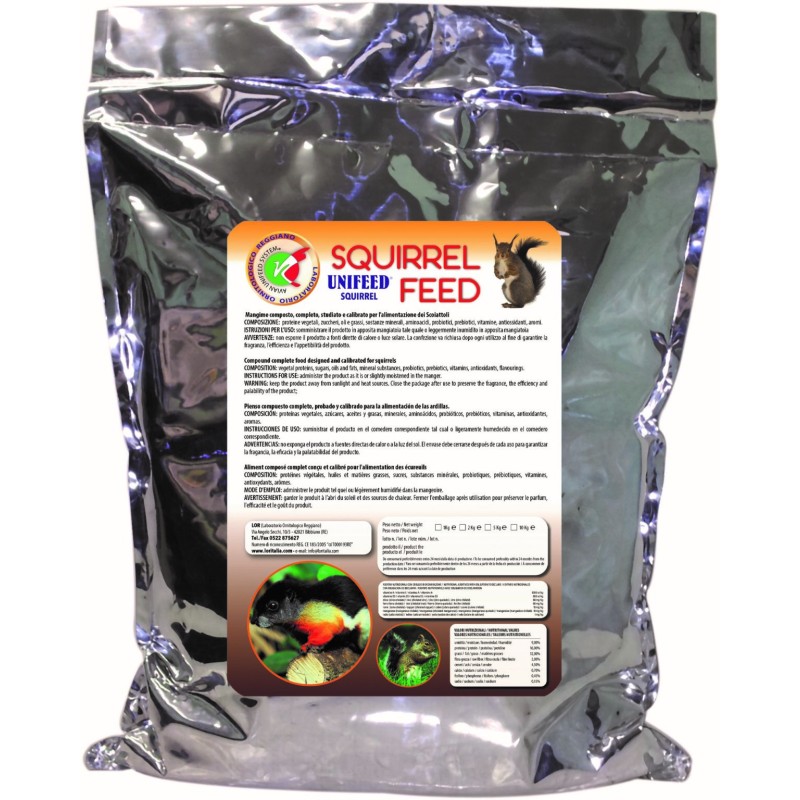 Unifeed SQUIRRELFEED per Scoiattoli