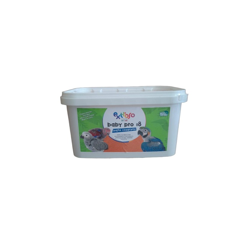 baby pro 18 | Pappa da Imbecco Professionale per Grandi Pappagalli 3 Kg