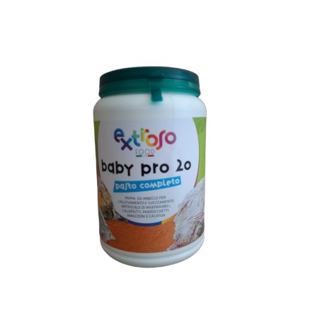 baby pro 20 800gr | Pappa da Imbecco Professionale per Pappagalli